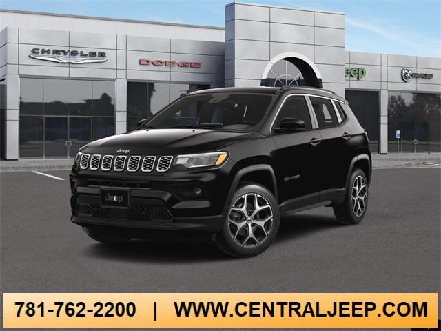 Photo of 2025 Diamond Black Crystal Pearlcoat Jeep Compass