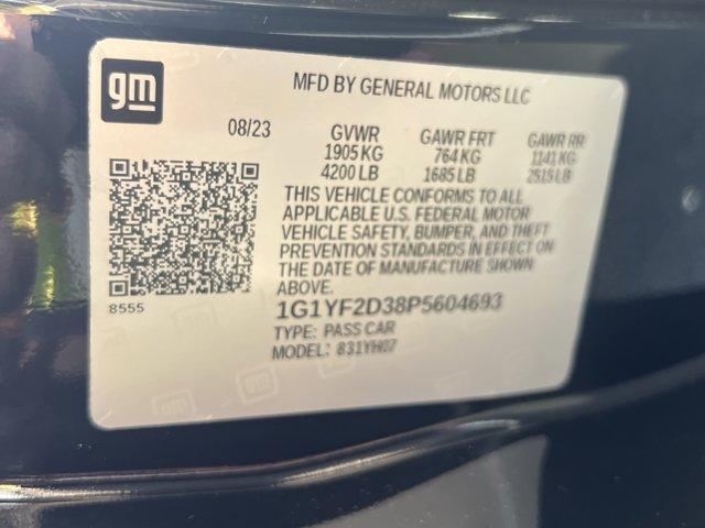 Photo of 2023 Black Chevrolet Corvette