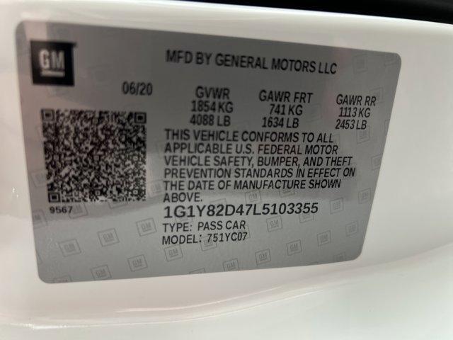Photo of 2020 Arctic White Chevrolet Corvette