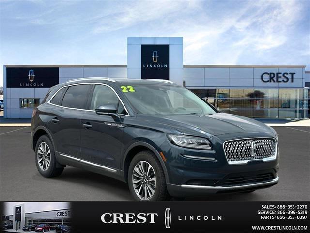 Photo of 2022 Flight Blue Metallic Clearcoat Lincoln Nautilus