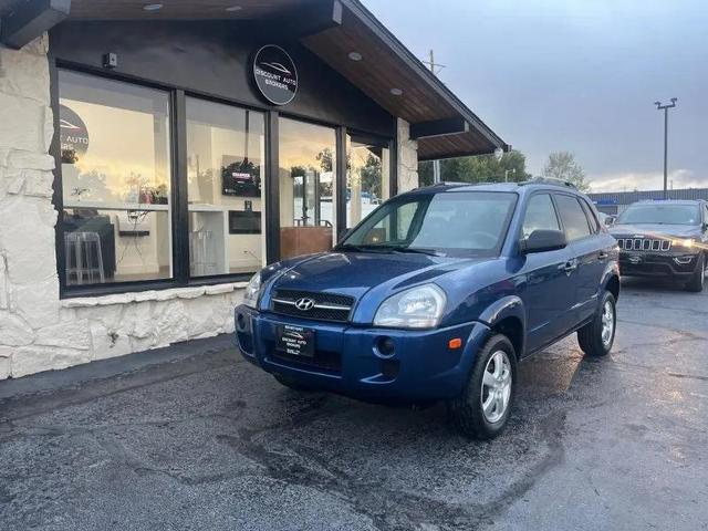 Photo of 2005 Nautical Blue Hyundai TUCSON