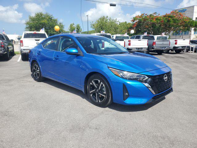 Photo of 2024 Electric Blue Metallic Nissan Sentra