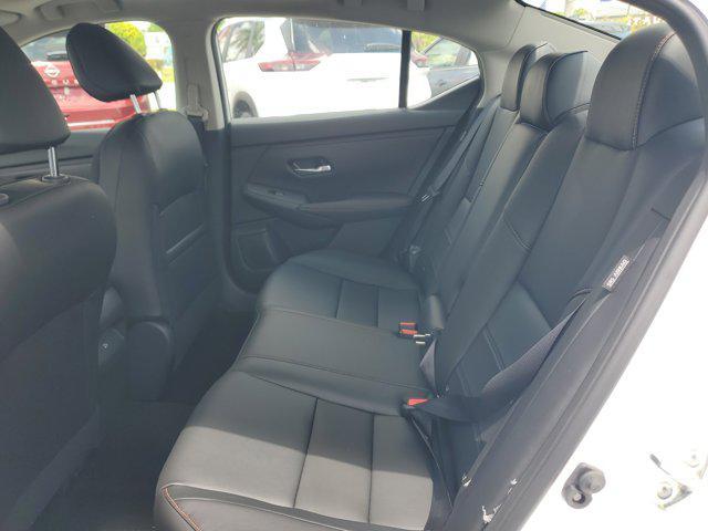 Photo of 2025 Aspen White Tricoat/Super Black Nissan Sentra