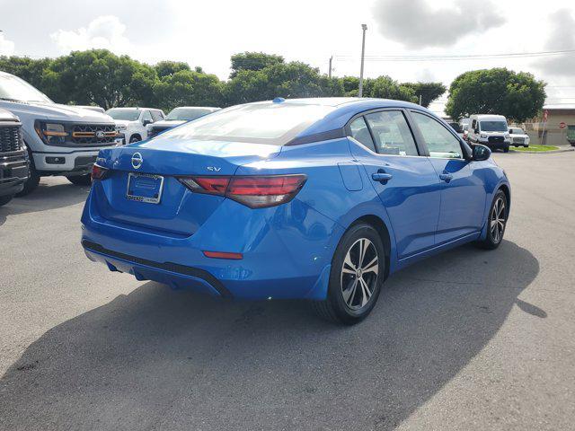 Photo of 2023 Electric Blue Metallic Nissan Sentra