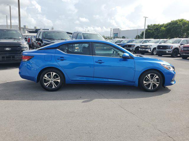 Photo of 2023 Electric Blue Metallic Nissan Sentra