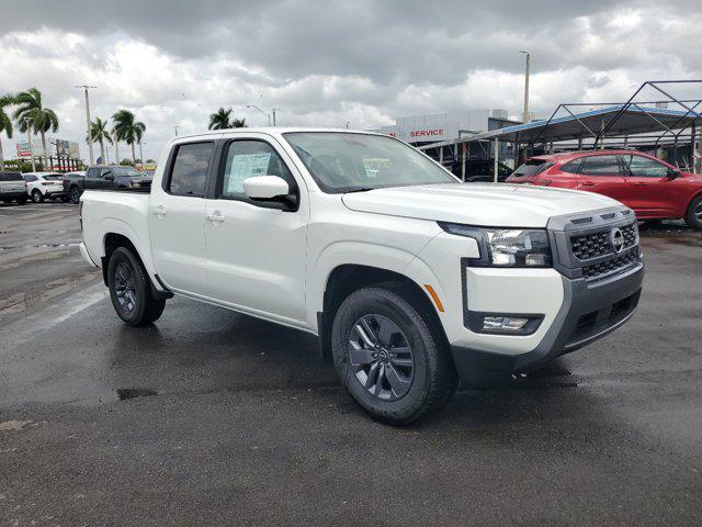 Photo of 2025 Glacier White Nissan Frontier