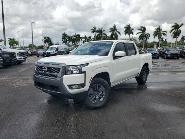 Photo of 2025 Glacier White Nissan Frontier
