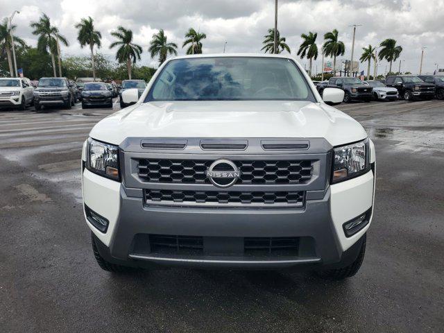 Photo of 2025 Glacier White Nissan Frontier