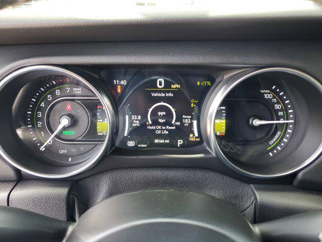 Photo of 2021 Black Clearcoat Jeep Wrangler Unlimited 4xe