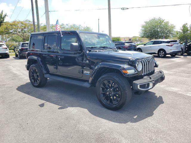 Photo of 2021 Black Clearcoat Jeep Wrangler Unlimited 4xe