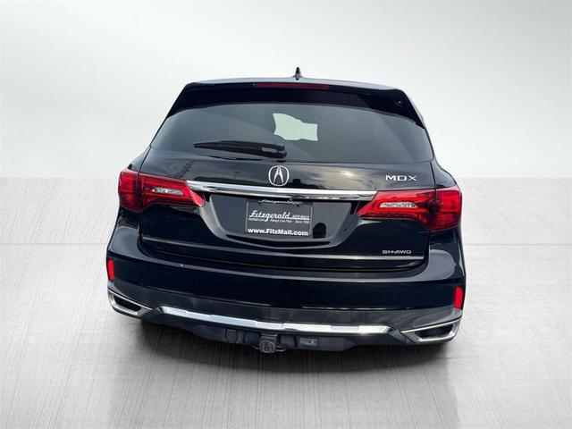Photo of 2018 Crystal Black Acura MDX