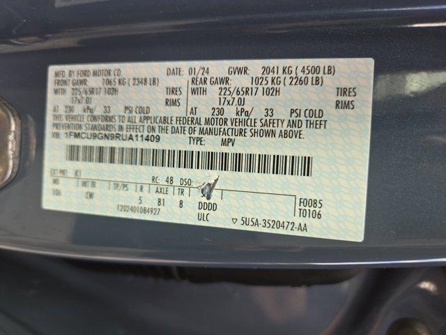 Photo of 2024 Vapor Blue Metallic Ford Escape
