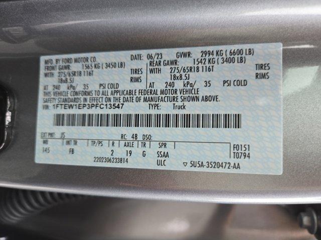 Photo of 2023 Iconic Silver Metallic Ford F-150