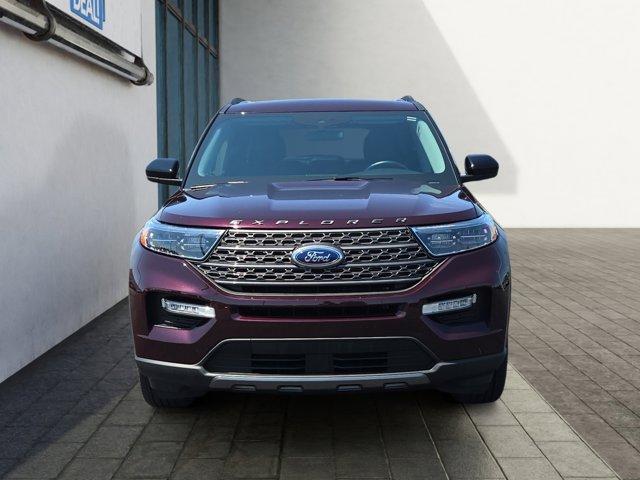 Photo of 2022 Jewel Red Metallic Ford Explorer