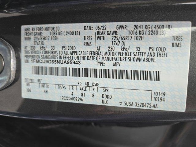 Photo of 2022 Carbonized Gray Metallic Ford Escape