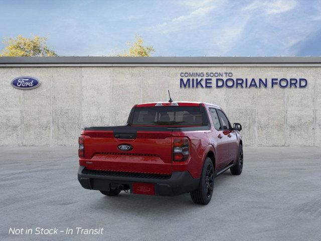 Photo of 2025 Ruby Red Metallic Tinted Clearcoat Ford Maverick