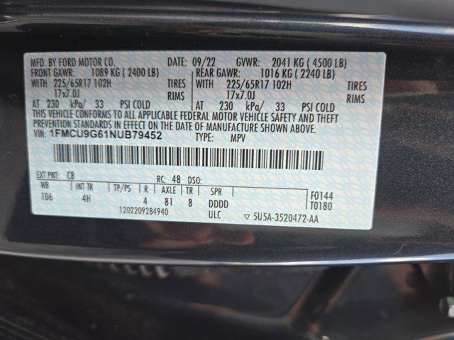 Photo of 2022 Stone Blue Metallic Ford Escape