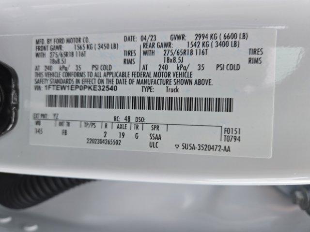 Photo of 2023 Oxford White Ford F-150