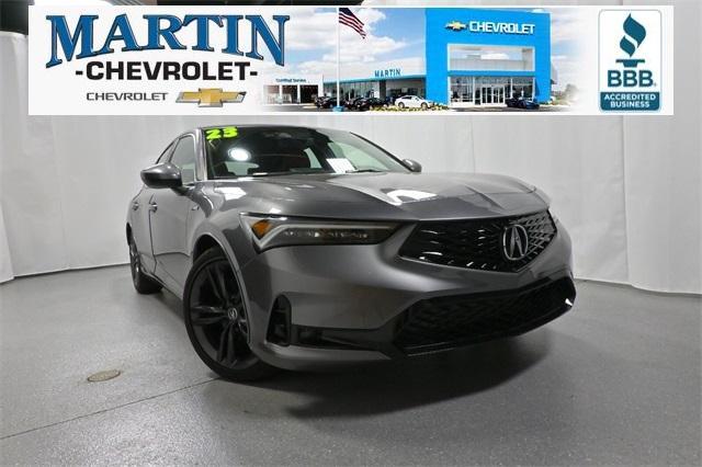 Photo of 2023 Liquid Carbon Metallic Acura Integra