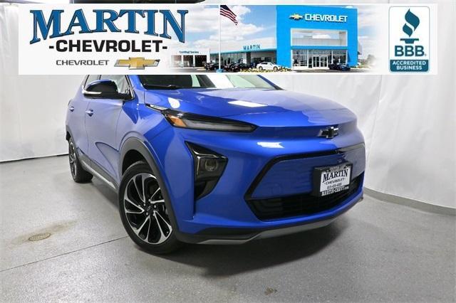 Photo of 2023 Bright Blue Metallic Chevrolet Bolt EUV