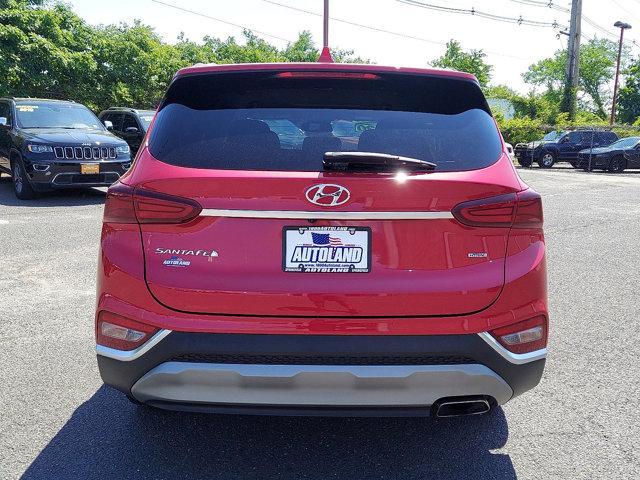 Photo of 2020 Calypso Red Hyundai SANTA FE