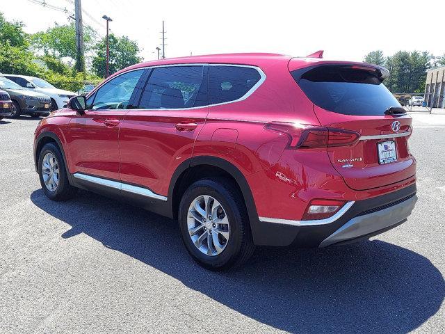 Photo of 2020 Calypso Red Hyundai SANTA FE