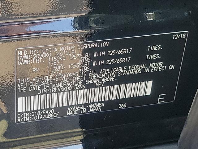 Photo of 2019 MIDNGT BLK MET Toyota RAV4
