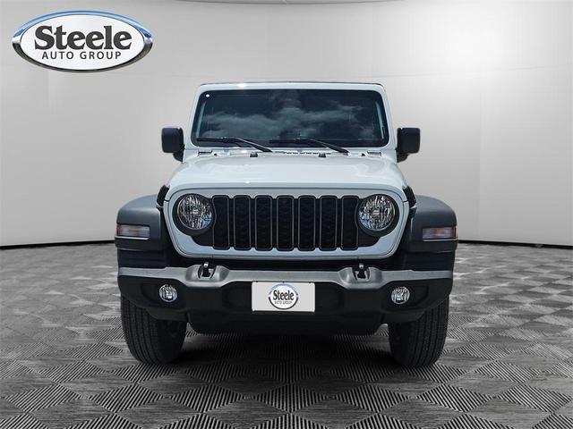 Photo of 2025 Bright White Clearcoat Jeep Wrangler