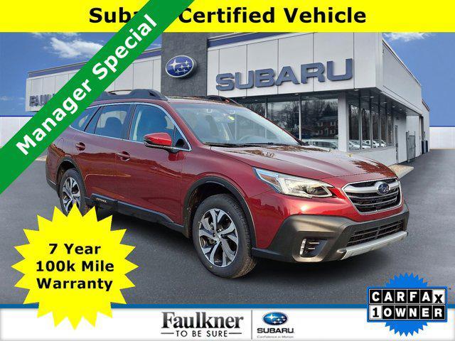 Photo of 2022 Crimson Red Pearl Subaru Outback