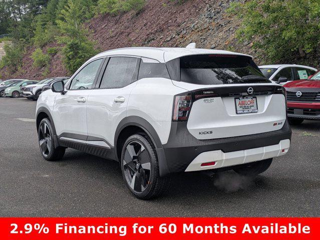 Photo of 2025 Aspen White Tricoat Nissan Kicks