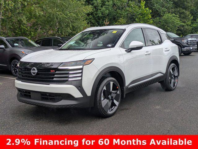 Photo of 2025 Aspen White Tricoat Nissan Kicks
