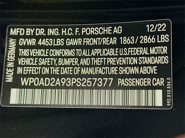 Photo of 2023 Jet Black Porsche 911