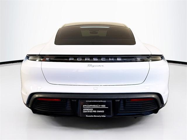Photo of 2023 White Porsche Taycan