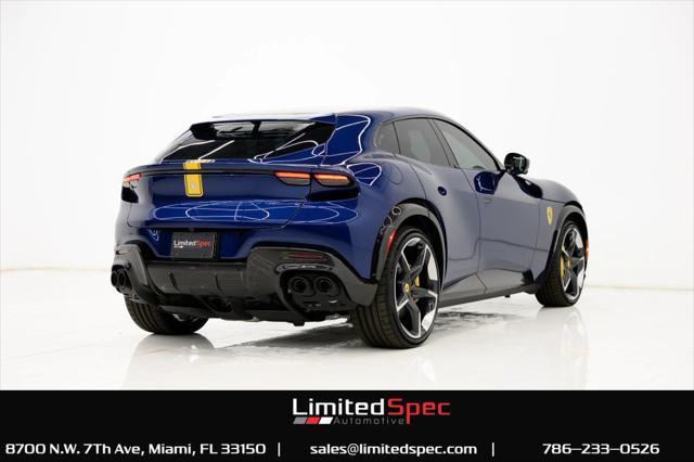 Photo of 2024 Blue Ferrari Purosangue