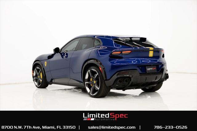 Photo of 2024 Blue Ferrari Purosangue