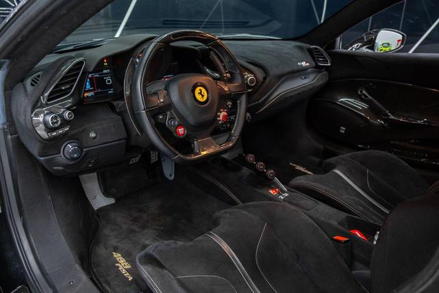 Photo of 2019 Black Ferrari 488 Pista