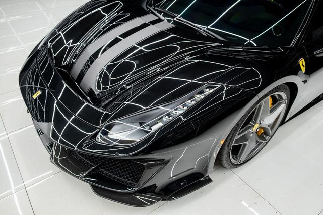 Photo of 2019 Black Ferrari 488 Pista