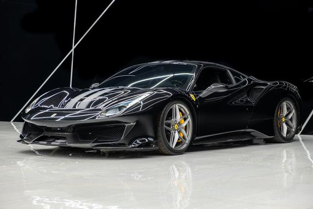 Photo of 2019 Black Ferrari 488 Pista