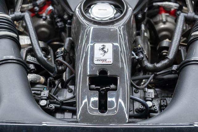 Photo of 2019 Black Ferrari 488 Pista
