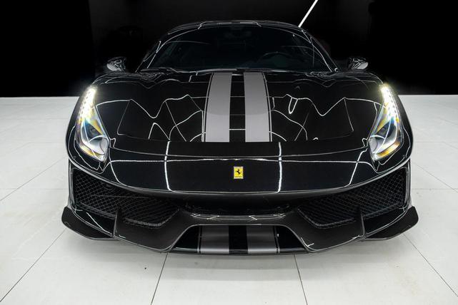Photo of 2019 Black Ferrari 488 Pista