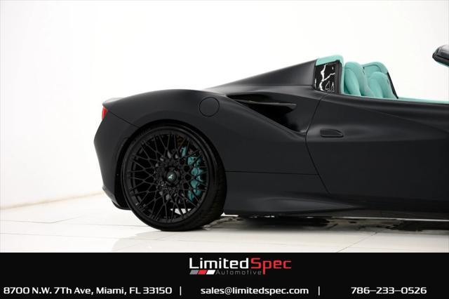 Photo of 2021 Blue Ferrari F8 Spider