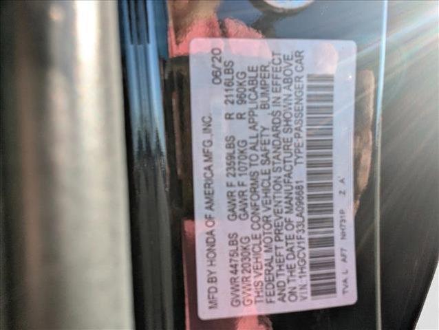 Photo of 2020 Crystal Black Pearl Honda Accord