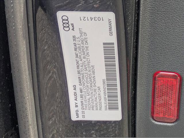 Photo of 2022 Mythos Black Metallic Audi A4