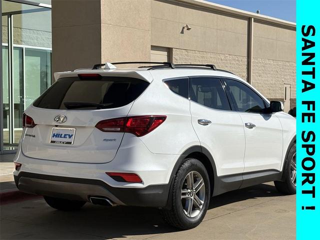 Photo of 2018 Pearl White Hyundai Santa Fe Sport
