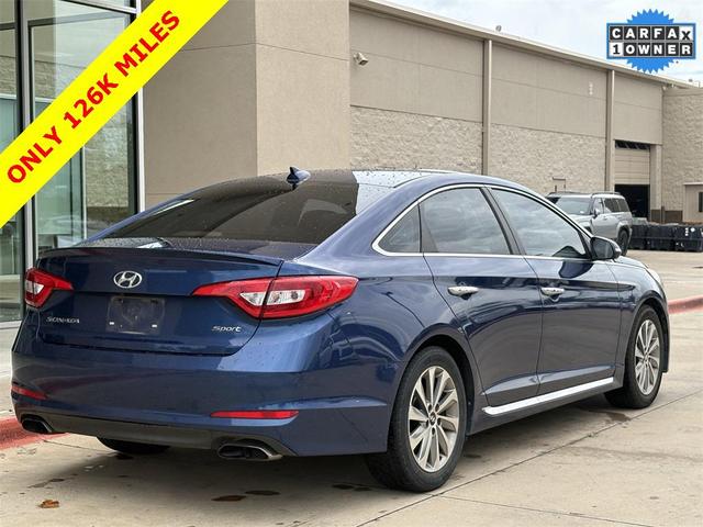 Photo of 2017 Lakeside Blue Hyundai SONATA