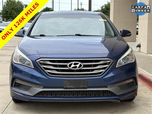Photo of 2017 Lakeside Blue Hyundai SONATA