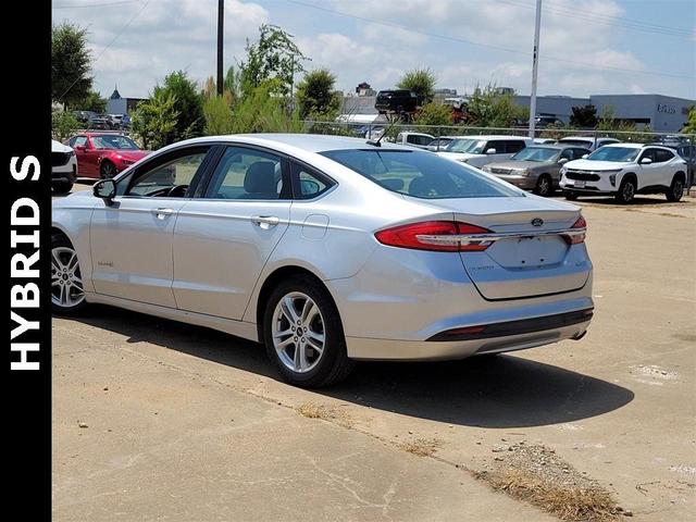 Photo of 2018 Ingot Silver Ford Fusion Hybrid