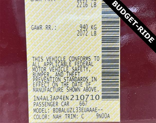 Photo of 2014 Cayenne Red Metallic Nissan Altima