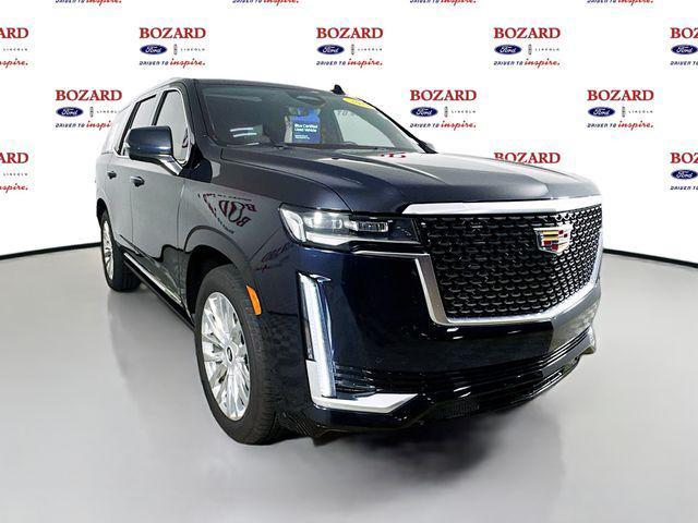 Photo of 2021 Dark Moon Blue Metallic Cadillac Escalade