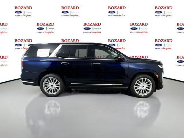 Photo of 2021 Dark Moon Blue Metallic Cadillac Escalade